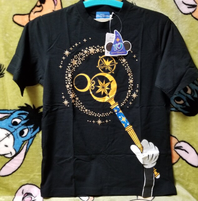 中古 Tds ミッキー 半袖tシャツ M Bemagical 10th マジカルワンドの価格をみる モバオク落札相場 オークファン Aucfan Com